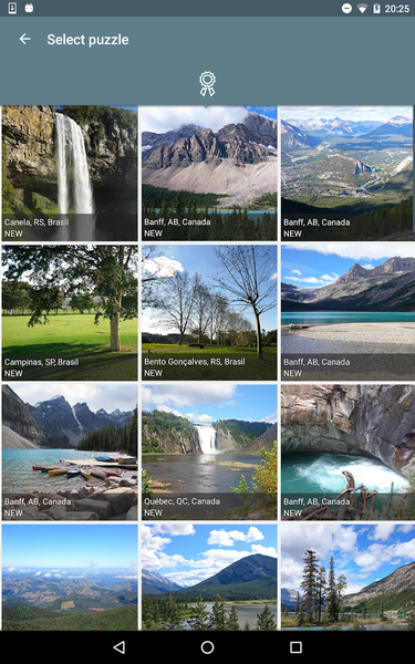 Jigsaw Puzzle: Landscapes - Image screenshot of android app