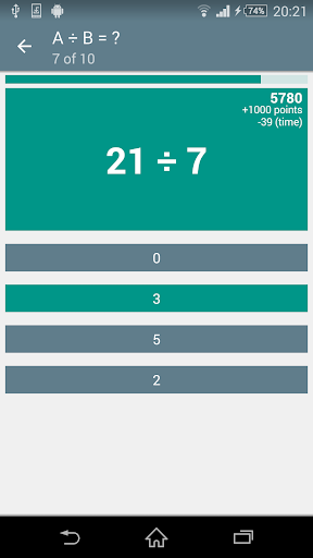 Math Game - Classic Brain Game - عکس بازی موبایلی اندروید