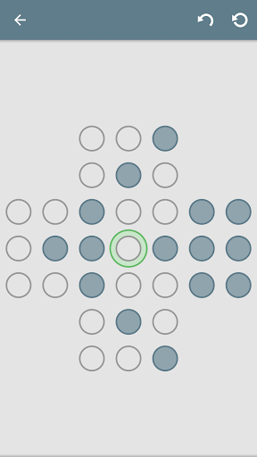 Peg Solitaire - Puzzle Game - عکس بازی موبایلی اندروید