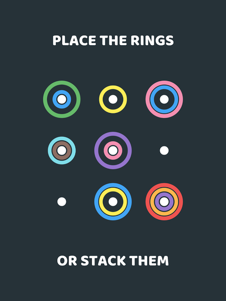 Color Rings - Gameplay image of android game