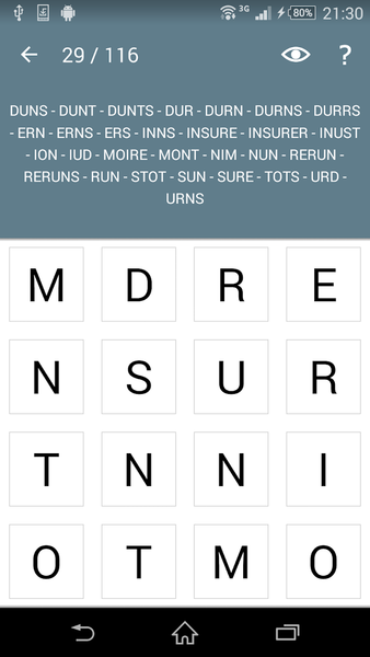 Words! - Classic Puzzle Game - عکس بازی موبایلی اندروید