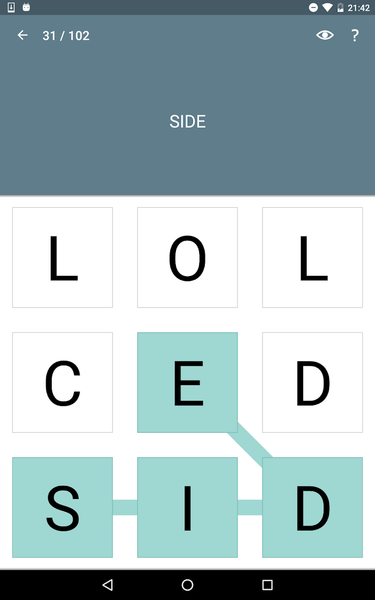 Words! - Classic Puzzle Game - عکس بازی موبایلی اندروید