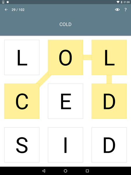 Words! - Classic Puzzle Game - عکس بازی موبایلی اندروید