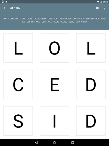 Words! - Classic Puzzle Game - عکس بازی موبایلی اندروید