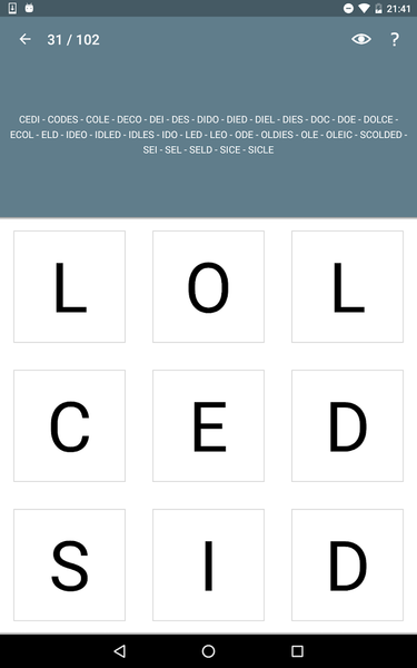Words! - Classic Puzzle Game - عکس بازی موبایلی اندروید
