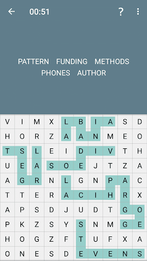 Word Search: Snake - Gameplay image of android game