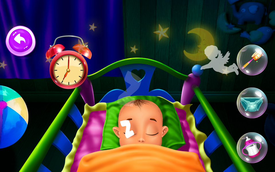 Newborn Baby Care Babysitter - Gameplay image of android game