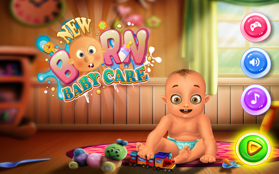 Newborn Baby Care Babysitter - عکس بازی موبایلی اندروید