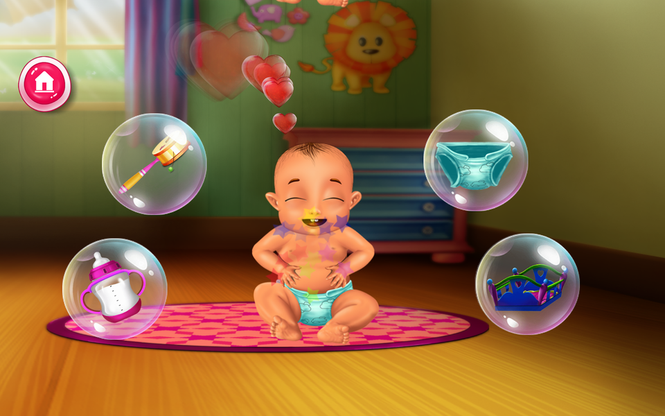 Newborn Baby Care Babysitter - Gameplay image of android game