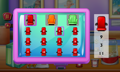 Cinema Cashier Kids Games Sim - عکس بازی موبایلی اندروید