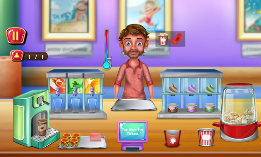 Cinema Cashier Kids Games Sim - عکس بازی موبایلی اندروید