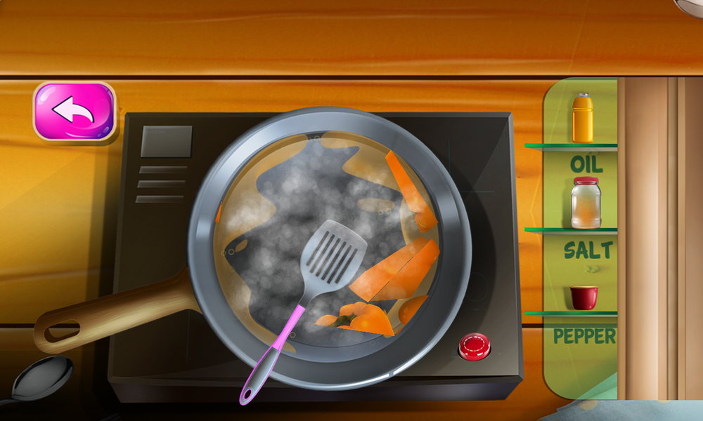 Kitchen Kids Cooking Chef - عکس بازی موبایلی اندروید