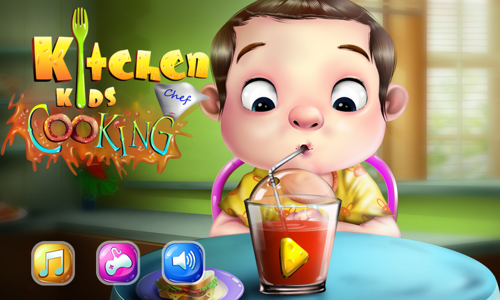 Kitchen Kids Cooking Chef - عکس بازی موبایلی اندروید