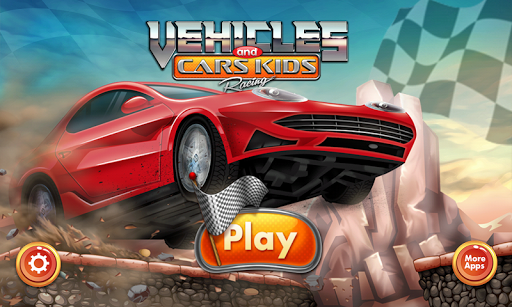 Vehicles and Cars Kids Racing - Gameplay image of android game