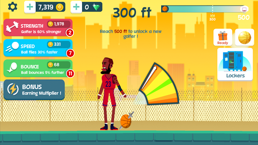 BasketBall Orbit - Gameplay image of android game