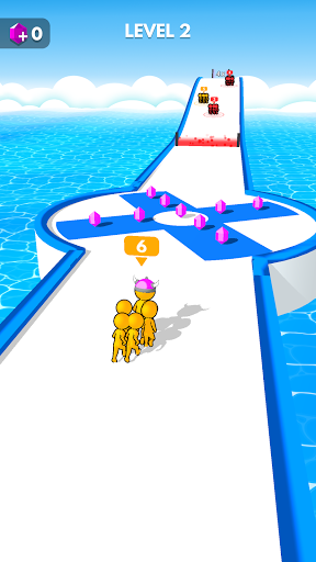 Crowd Battle 3D - Gameplay image of android game
