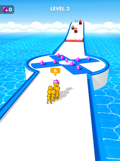 Crowd Battle 3D - Gameplay image of android game