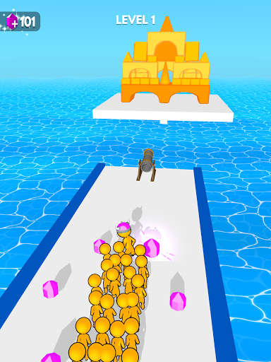 Crowd Battle 3D - Gameplay image of android game