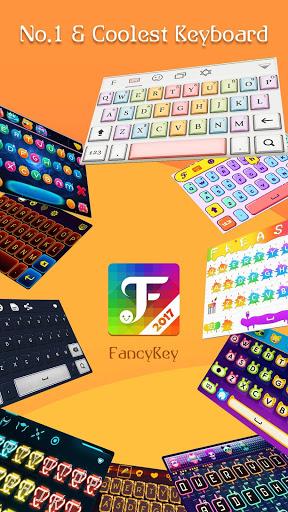 FancyKey Keyboard - Emoji, GIF - عکس برنامه موبایلی اندروید