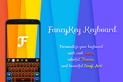 FancyKey Keyboard - Cool Fonts, Emoji, GIF,Sticker - عکس برنامه موبایلی اندروید