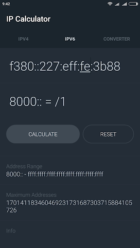Network IP Subnet Calculator - عکس برنامه موبایلی اندروید