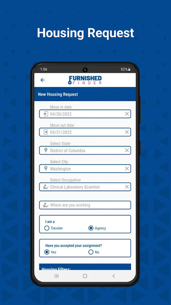 Furnished Finder - Image screenshot of android app