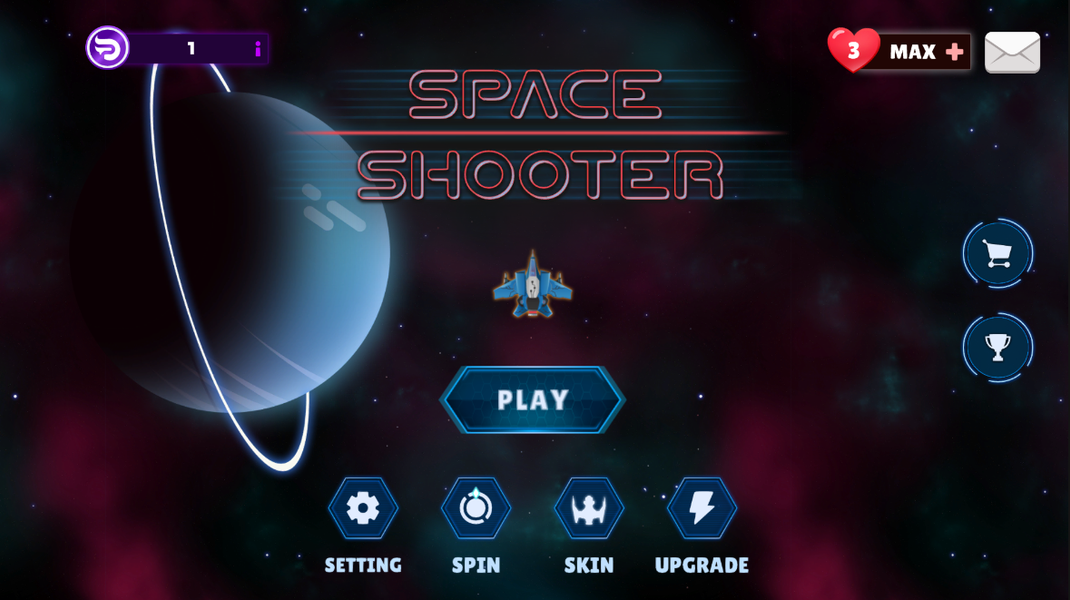 Space Shooter - عکس بازی موبایلی اندروید