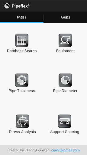 Pipeflex - Piping Engineering - Image screenshot of android app