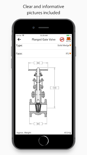 Piping Toolbox: ASME, Fitting - Image screenshot of android app