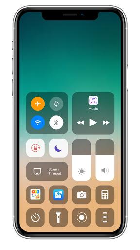 Control Center iOS 15 - عکس برنامه موبایلی اندروید