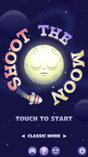 Shoot The Moon - Gameplay image of android game