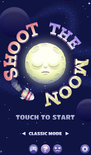 Shoot The Moon - Gameplay image of android game