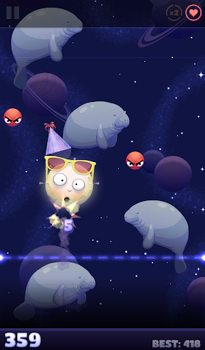 Shoot The Moon - Gameplay image of android game