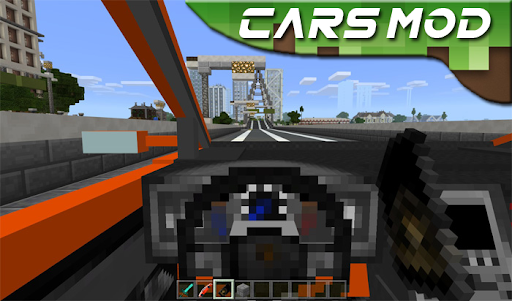 Cars Mod For Minecraft - Lamborghini Mod For MCPE - Image screenshot of android app