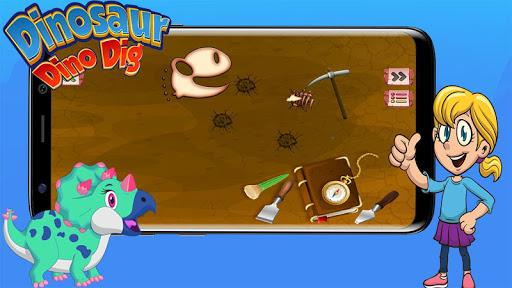 Digging Games Dinosaurs Bones - عکس بازی موبایلی اندروید