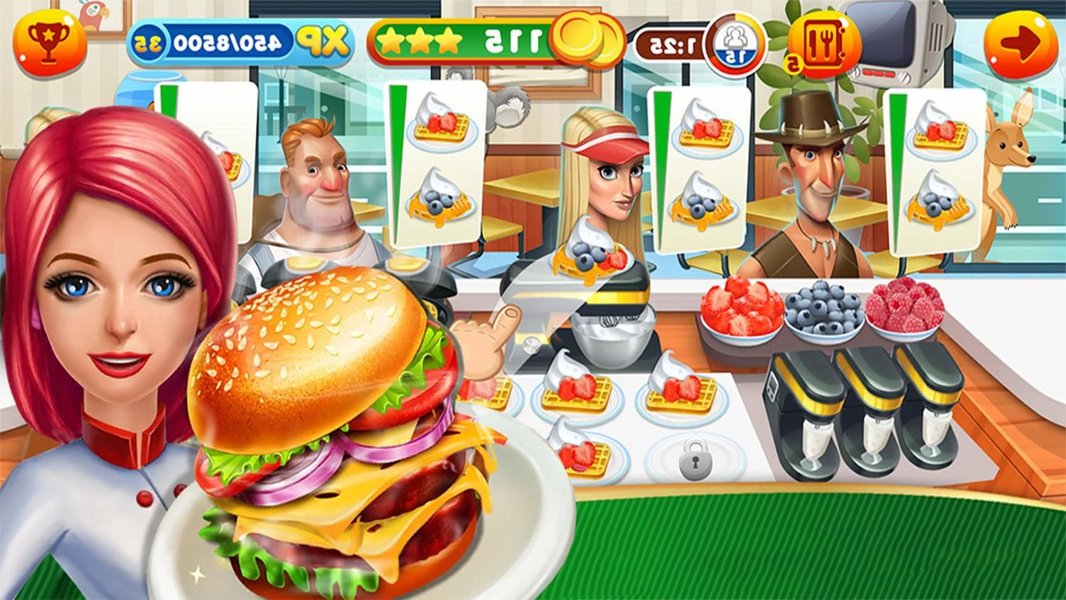 Happy Cooking - Chef Games - عکس بازی موبایلی اندروید