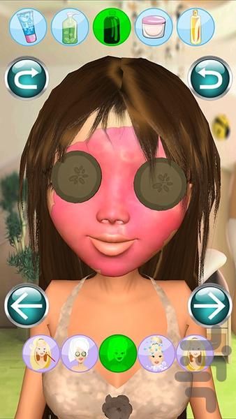 3D Makeup Salon - Gameplay image of android game