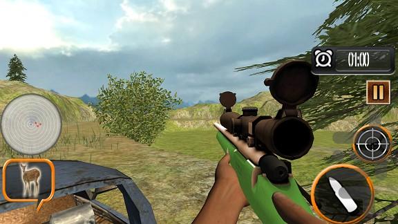 شکارچی جنگل - Gameplay image of android game