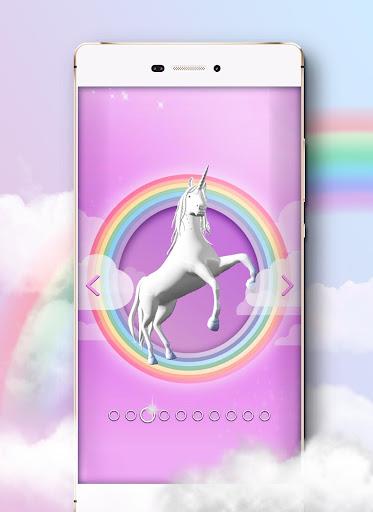 Unicorn 3D Coloring Book - Gameplay image of android game