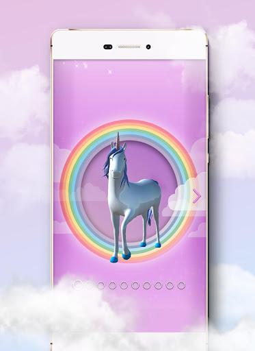Unicorn 3D Coloring Book - Gameplay image of android game