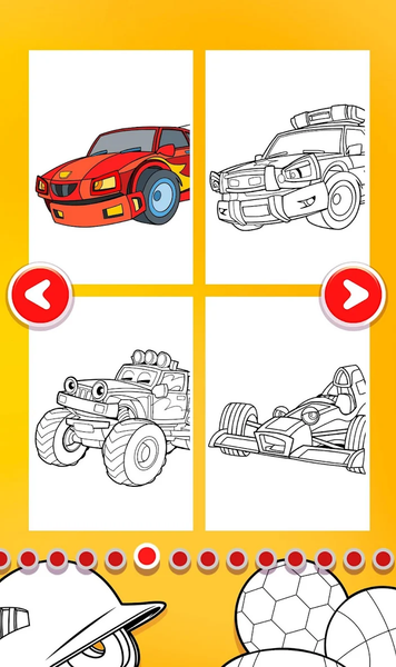 Kids Coloring Book for Boys - Gameplay image of android game