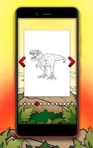 Dinosaur Coloring Book - عکس بازی موبایلی اندروید