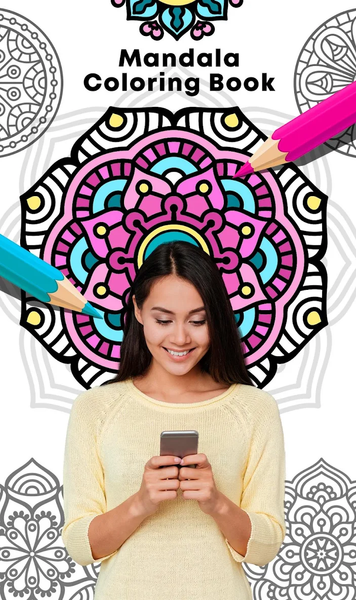 Mandala Color Game Antistress - عکس برنامه موبایلی اندروید