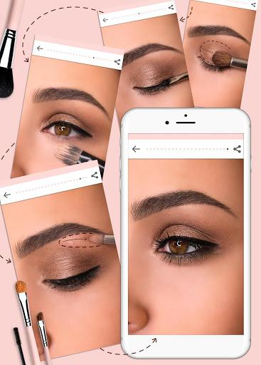 Makeup Tutorial step by step - عکس برنامه موبایلی اندروید