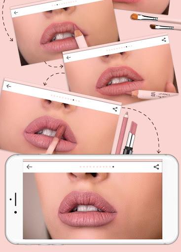 Makeup Tutorial step by step - Image screenshot of android app