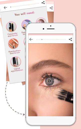Makeup Tutorial step by step - Image screenshot of android app