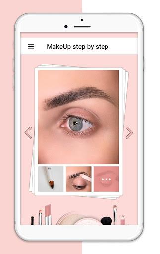 Makeup Tutorial step by step - Image screenshot of android app