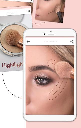 Makeup Tutorial step by step - Image screenshot of android app