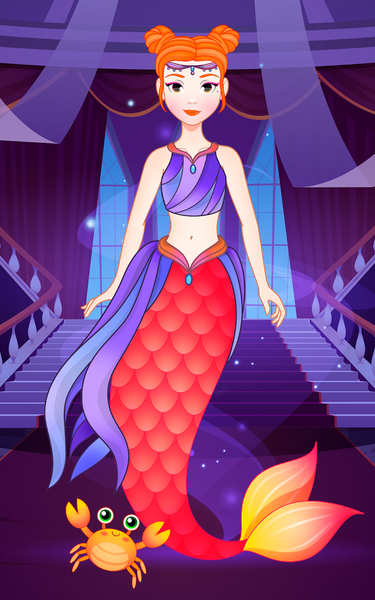 Mermaid Princess Dress Up - عکس بازی موبایلی اندروید
