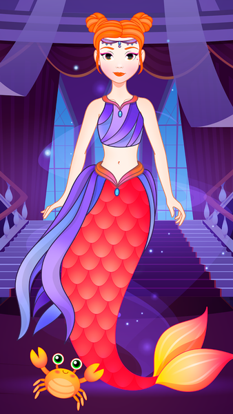 Mermaid Princess Dress Up - عکس بازی موبایلی اندروید